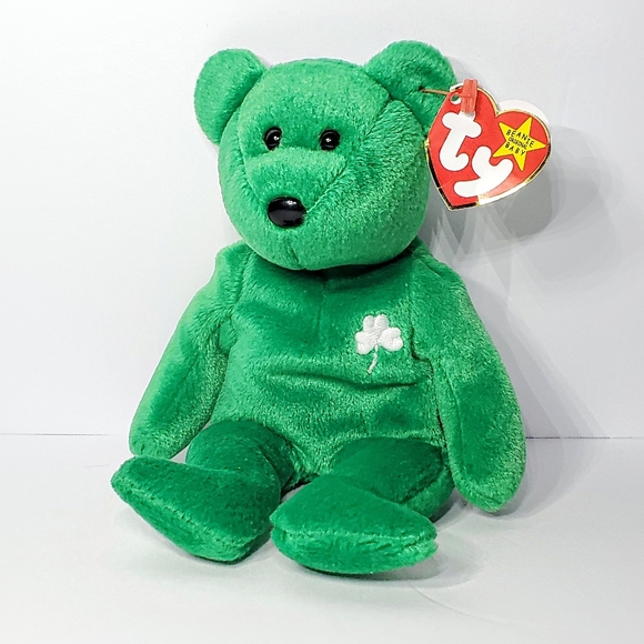 green clover beanie baby